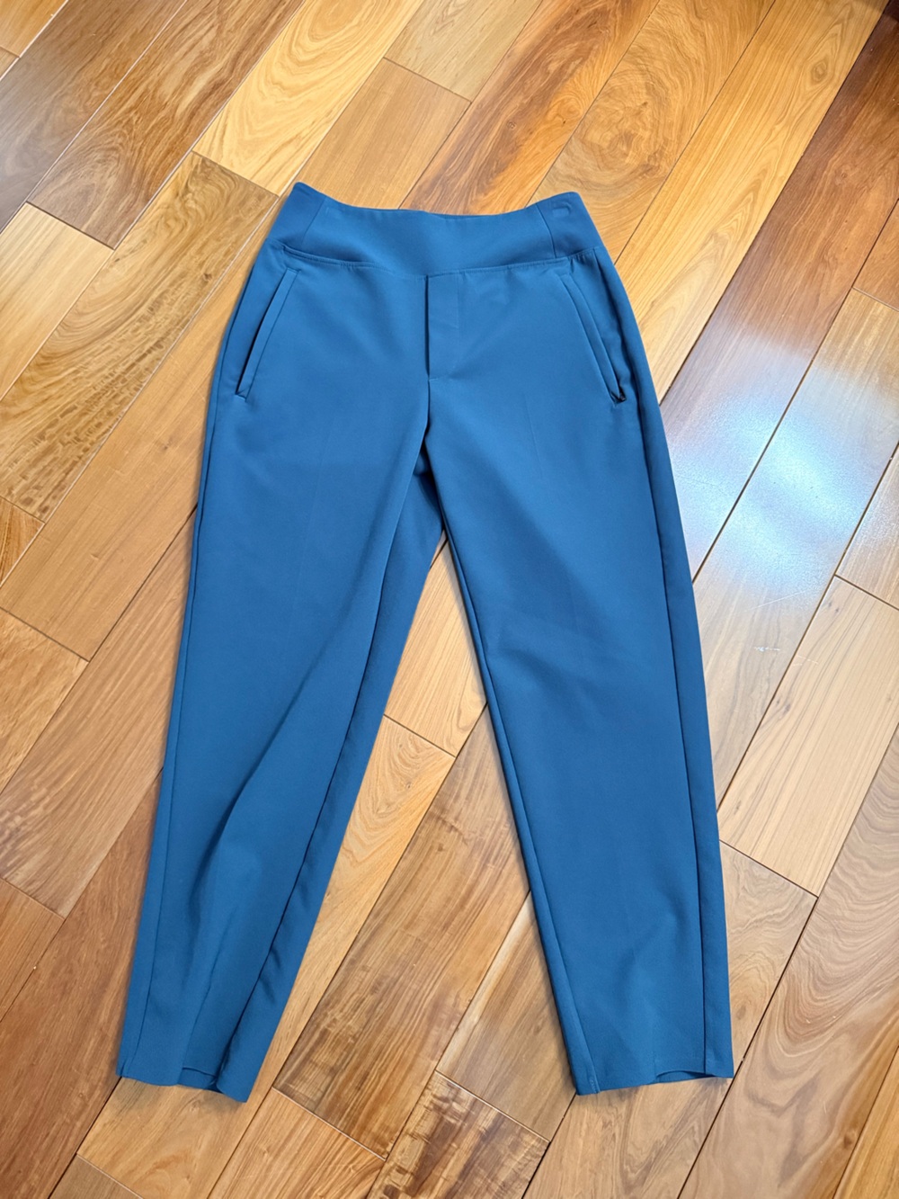 Athleta Women's Teal Tapered Dress Pants